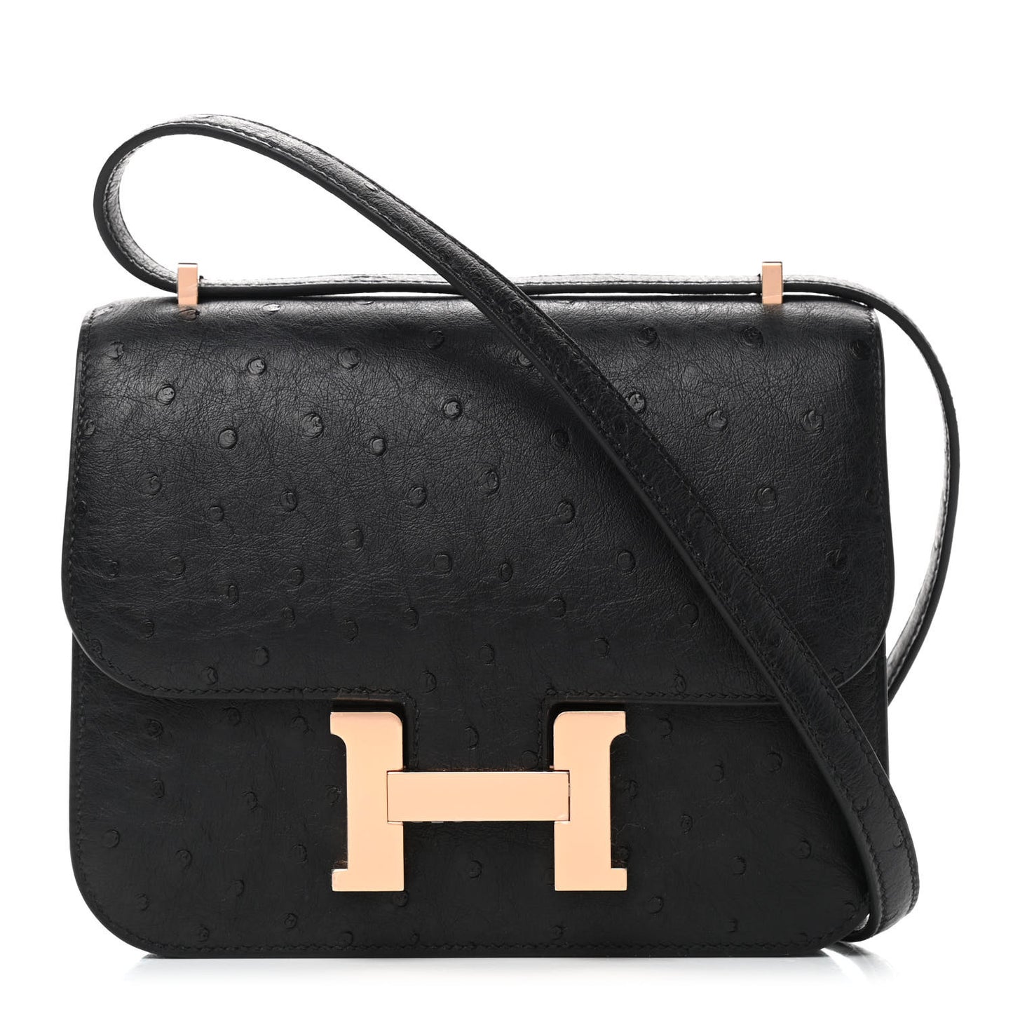 Ostrich Constance 18 Black