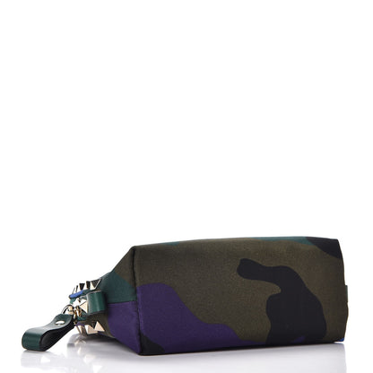 Valentino Garavani Nylon Camouflage Rockstud Cosmetic Pouch Multicolor 4 of 7