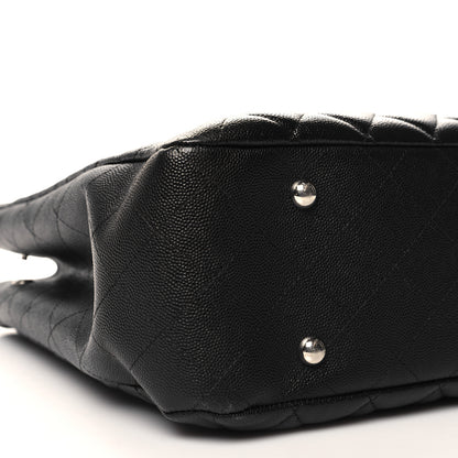 Chanel Caviar Quilted Large Shopping Tote Black 9 of 10