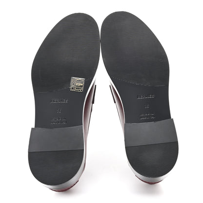 Hermes Calfskin Womens Hot Loafer 38 Rouge H 6 of 10