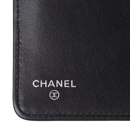 Chanel Caviar Quilted Boy Yen Wallet Black 6 of 9
