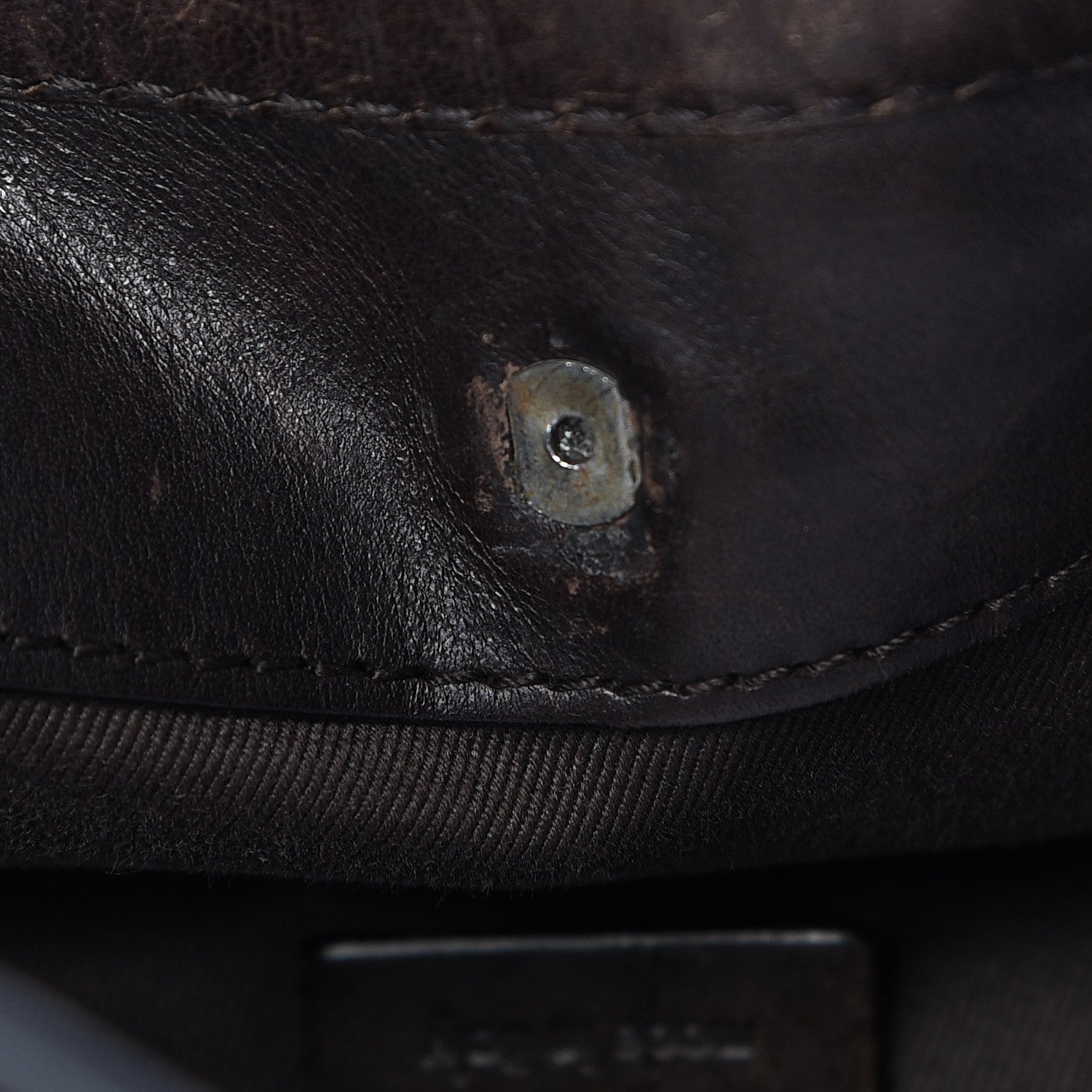 Gucci Monogram Hobo Dark Brown 16 of 19