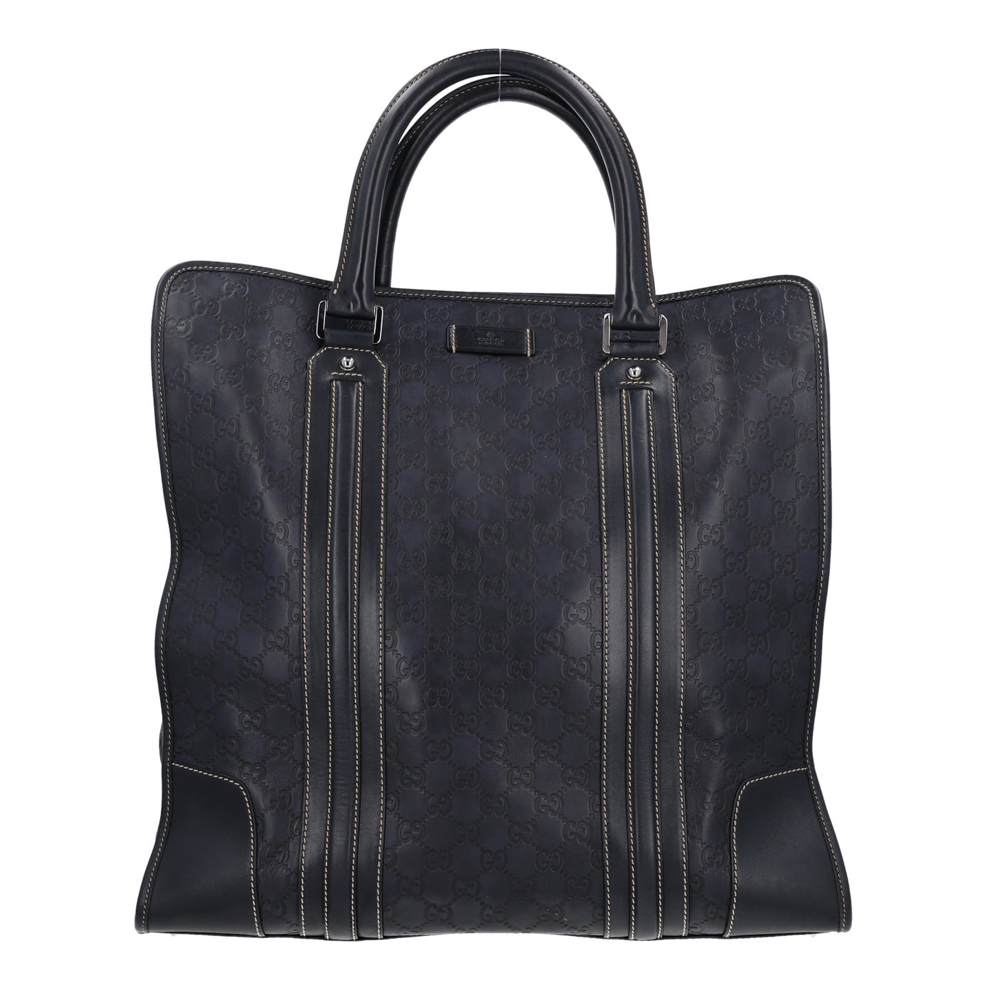 Guccissima Large Tote Black