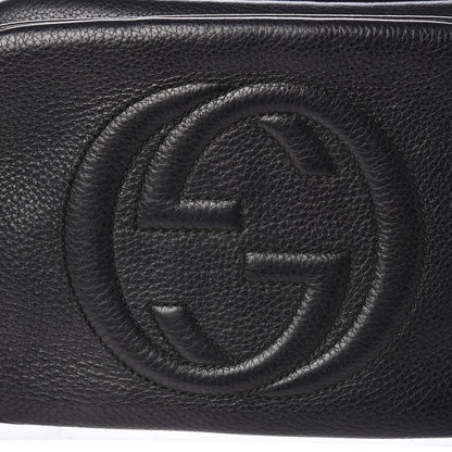 Gucci Pebbled Calfskin Small Soho Disco Bag Black 11 of 15