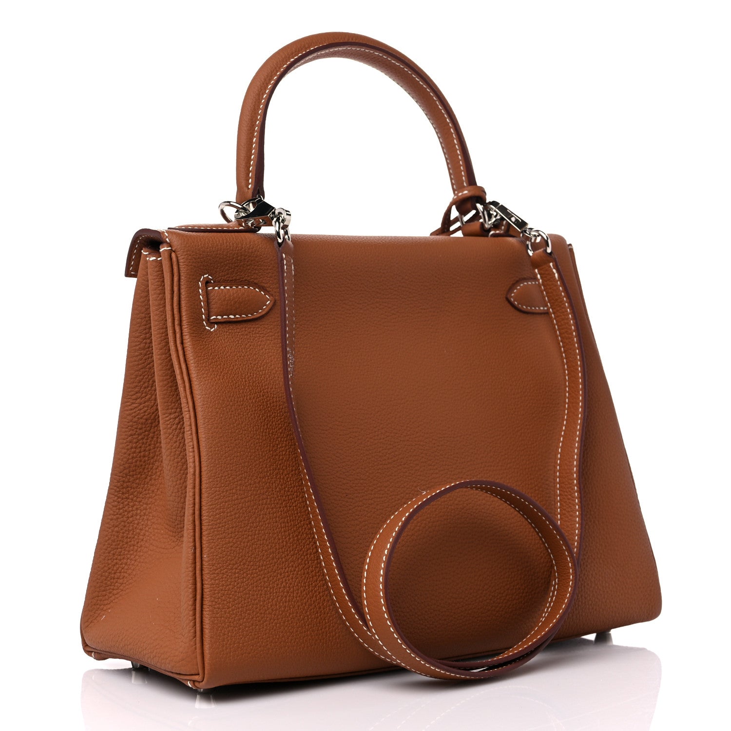 Hermes Togo Kelly Retourne 28 Gold 3 of 11