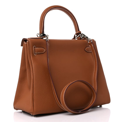 Hermes Togo Kelly Retourne 28 Gold 3 of 11