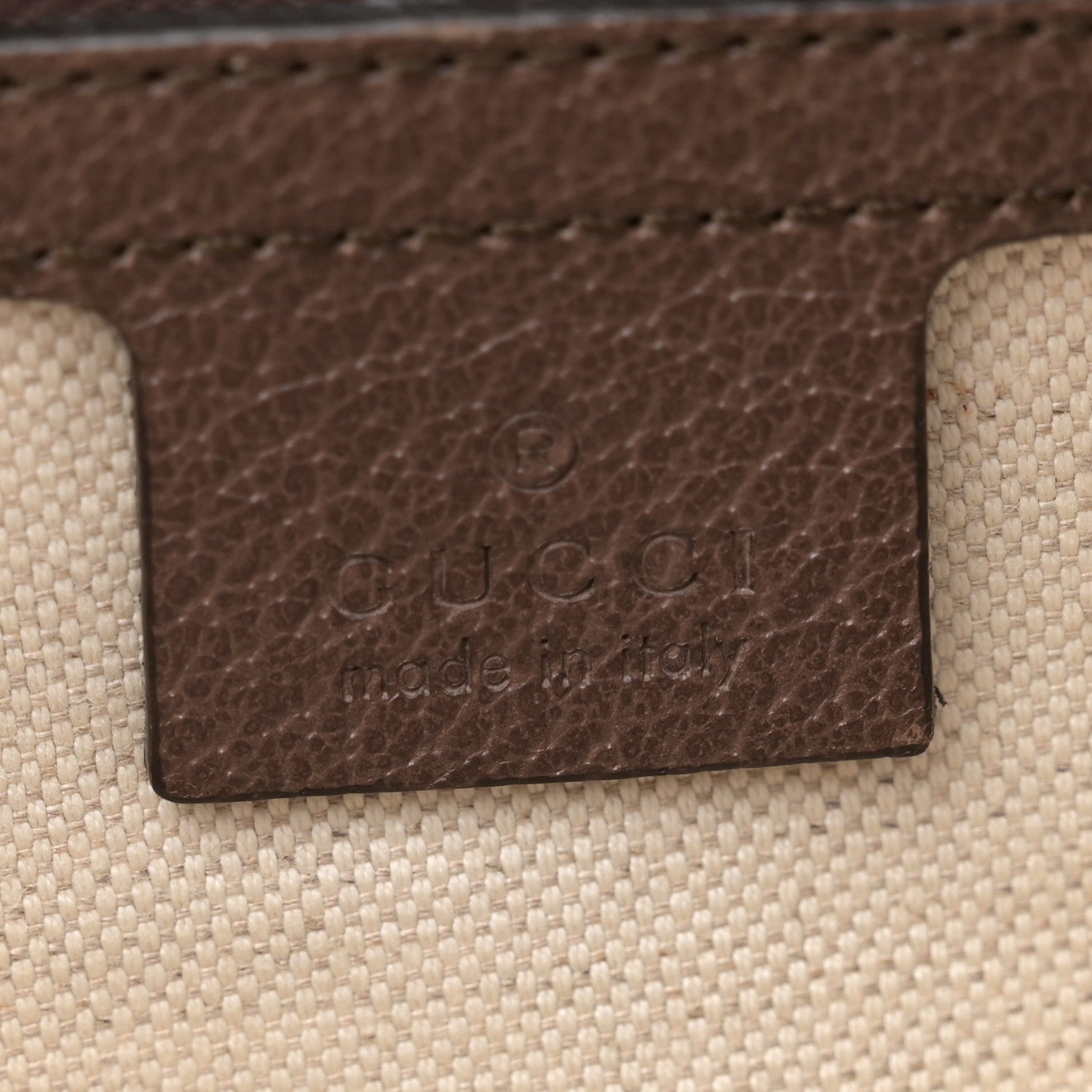 Gucci Soft GG Supreme Monogram Medium Ophidia Belt Bag Dark Brown 6 of 10