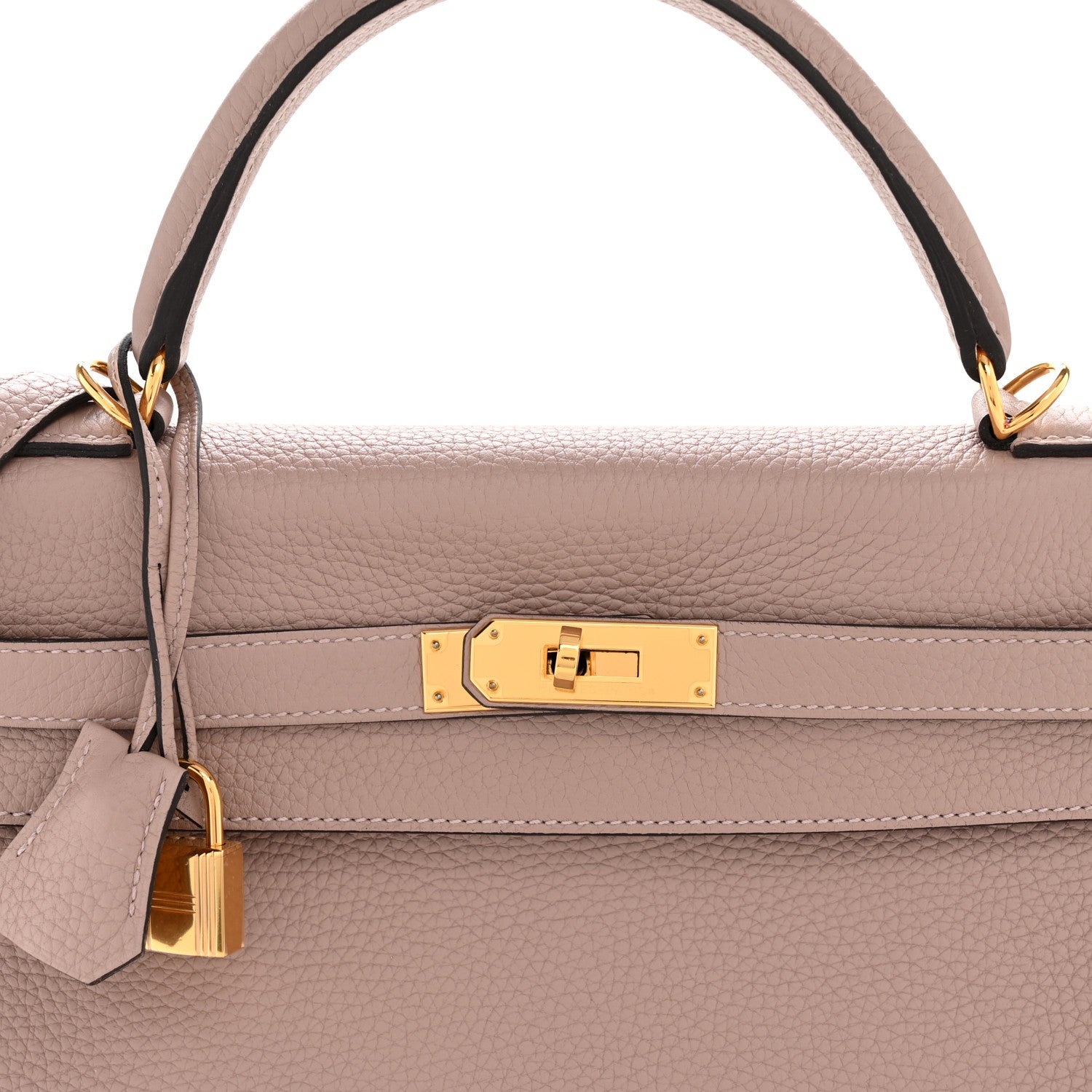 Hermes Taurillon Clemence Kelly Retourne 32 Glycine 8 of 12