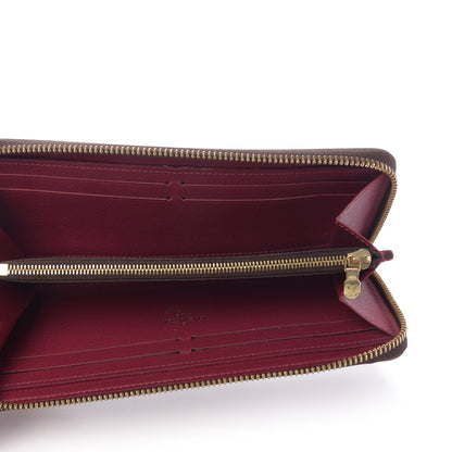 Louis Vuitton Monogram Clemence Wallet Fuchsia 5 of 9