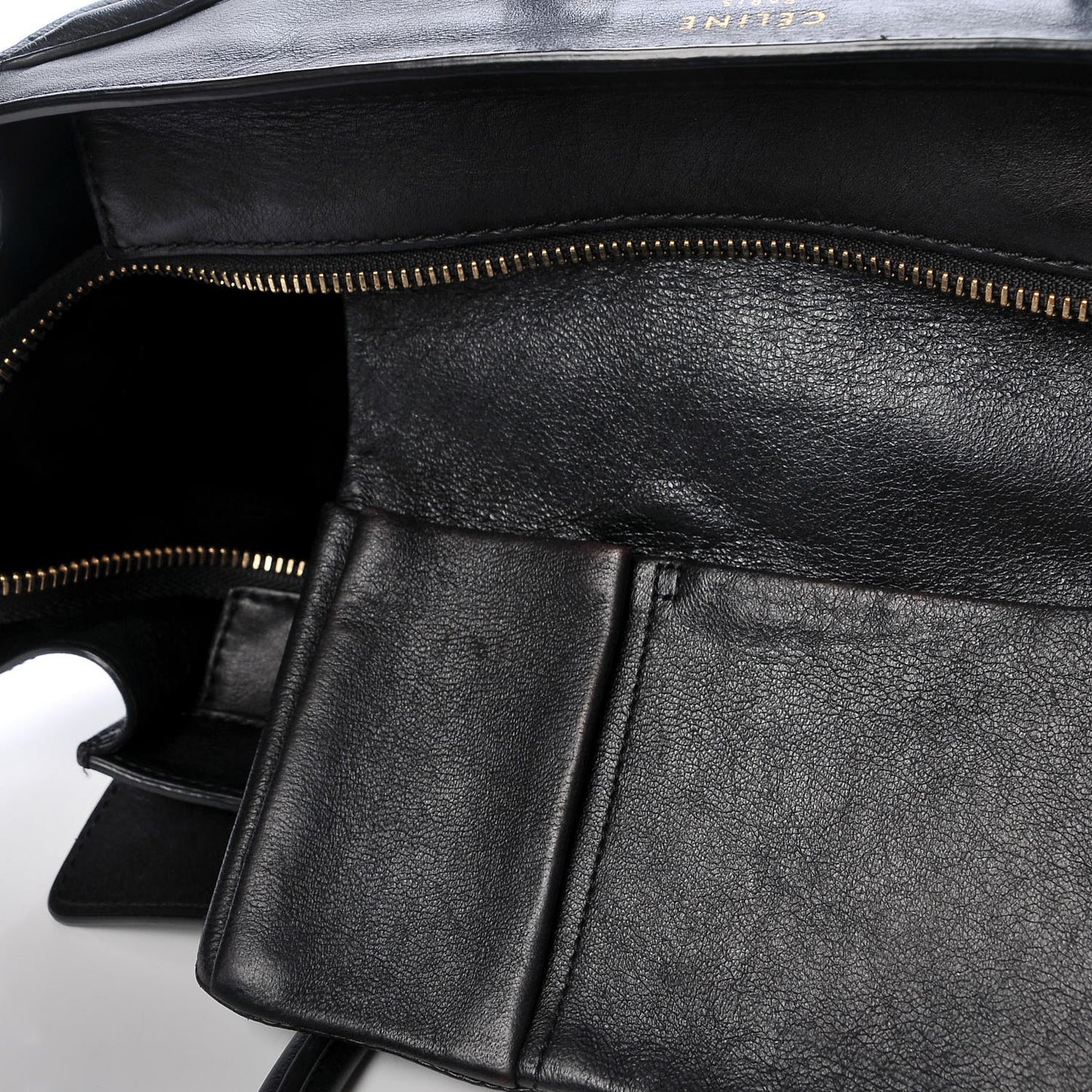 Smooth Calfskin Mini Luggage Black