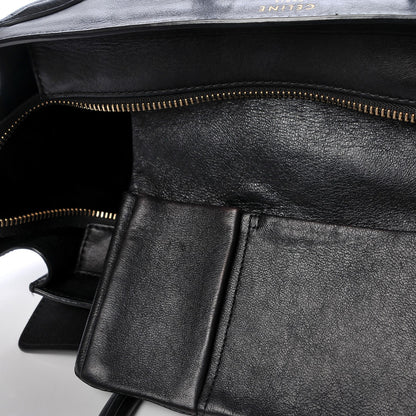 Celine Smooth Calfskin Mini Luggage Black 6 of 11