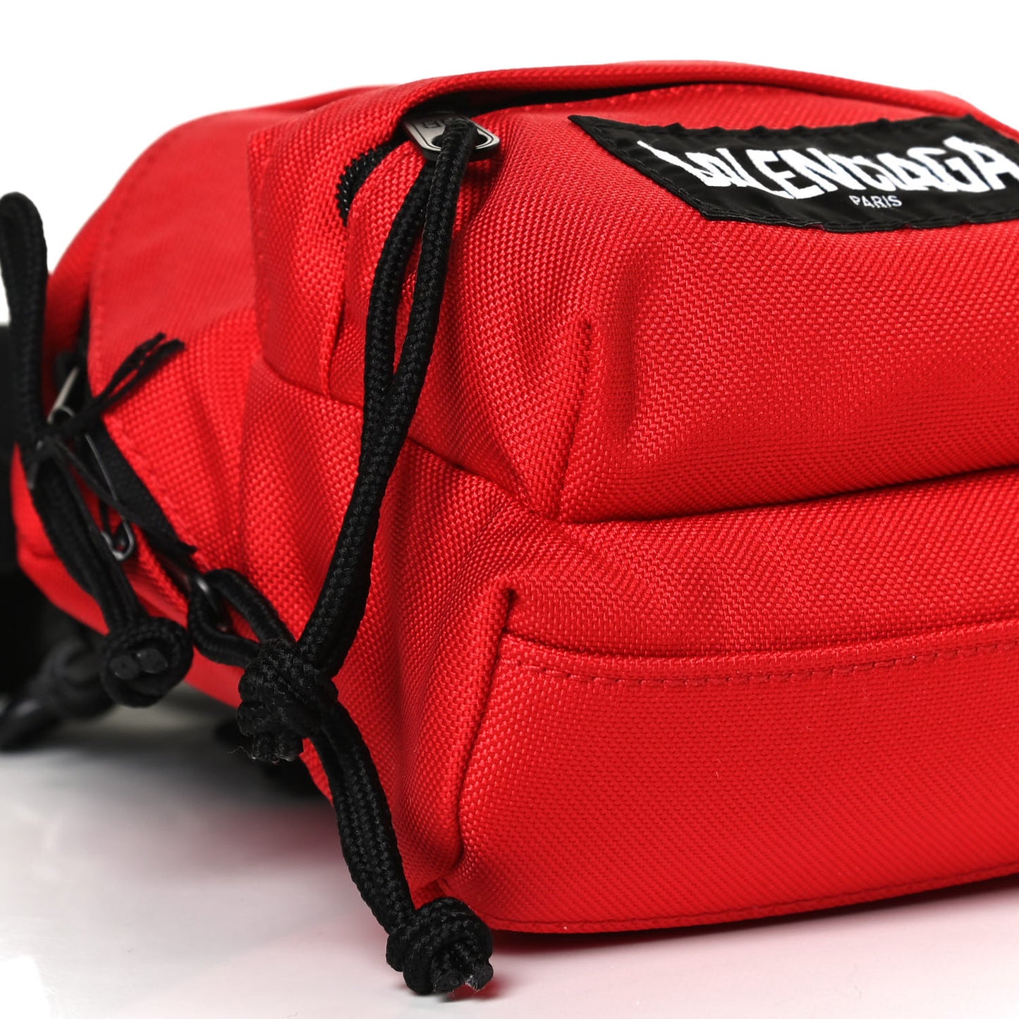 Recycled Casual Nylon Mini Oversized Backpack Bright Red