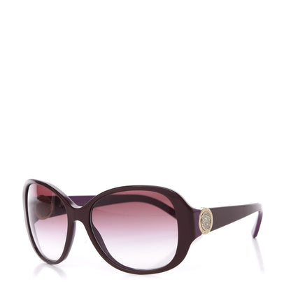 Bulgari Crystal 8138 B Sunglasses Burgundy 1 of 8
