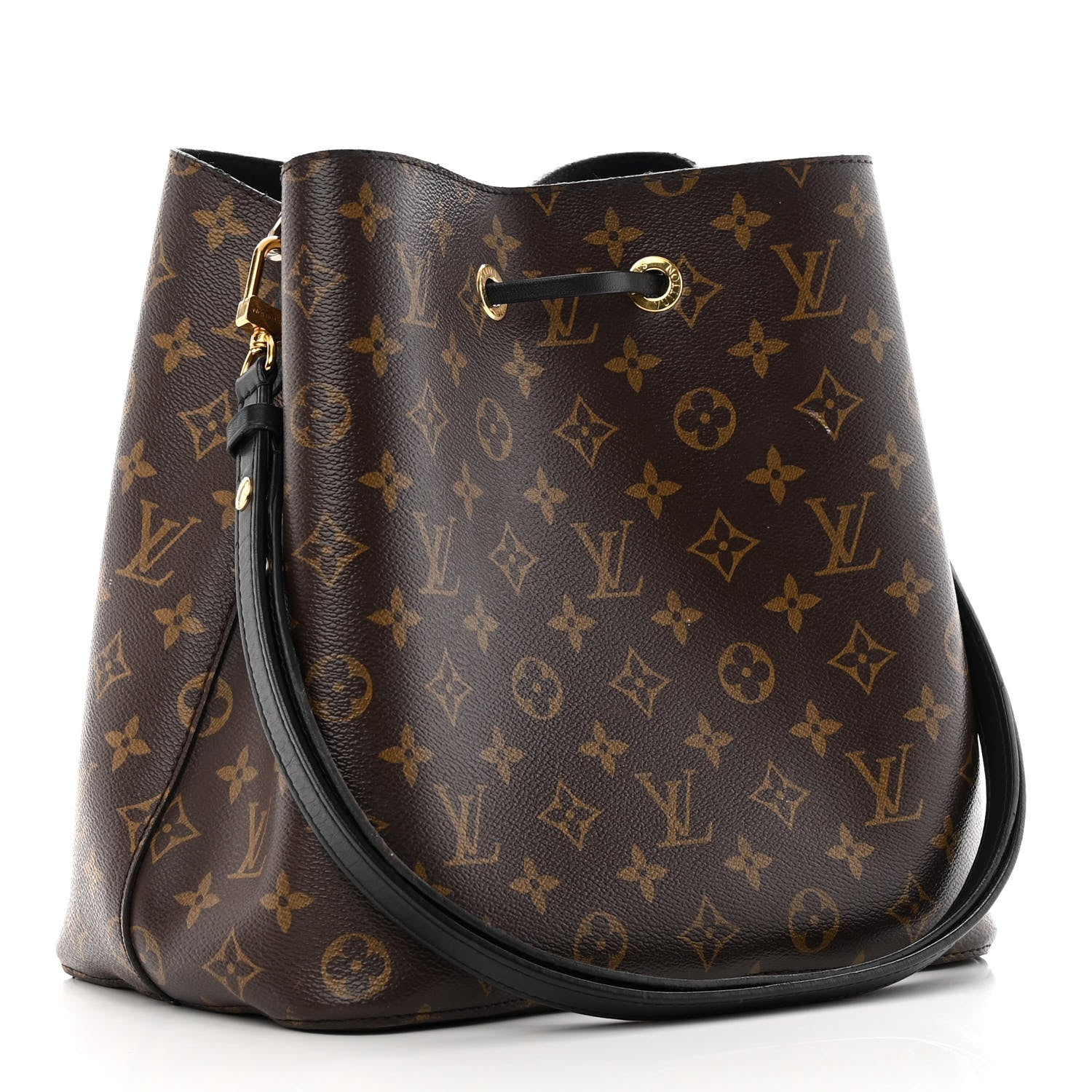 Louis Vuitton Monogram Neonoe MM Black 3 of 19
