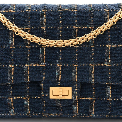 Chanel Fantasy Tweed 2.55 Reissue 226 Flap Blue 8 of 10