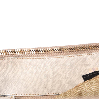 Prada Saffiano Large Galleria Double Zip Tote Talco 9 of 23