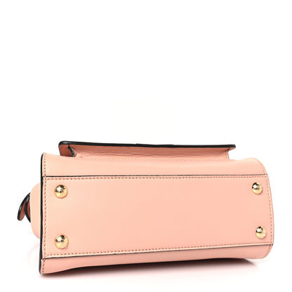 Fendi Nappa Pocket Mini Peekaboo Iconic Satchel Baby Pink 3 of 8