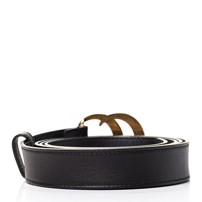Gucci Moon Calfskin Double G 30mm Belt 115 46 Dark Cocoa 2 of 3