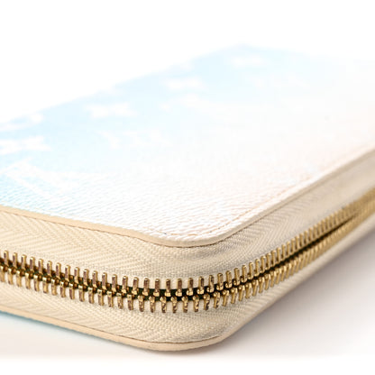 Louis Vuitton Monogram Giant By The Pool Zippy Wallet Blue 14 of 14