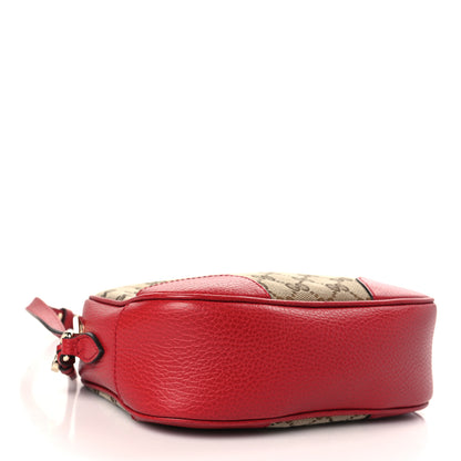 Gucci Monogram Mini Bree Messenger Bag Red 4 of 9