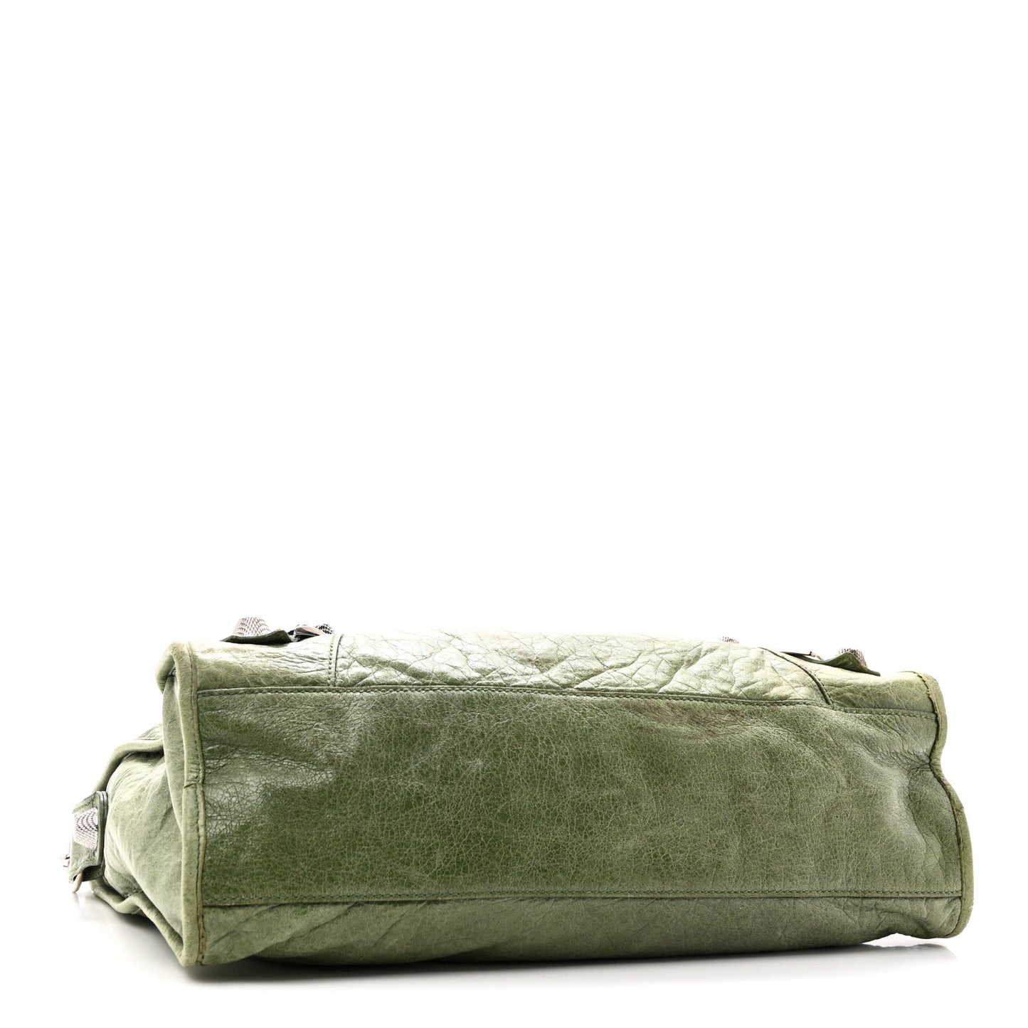 Agneau Giant 21 Silver Hardware City Vert Thyme