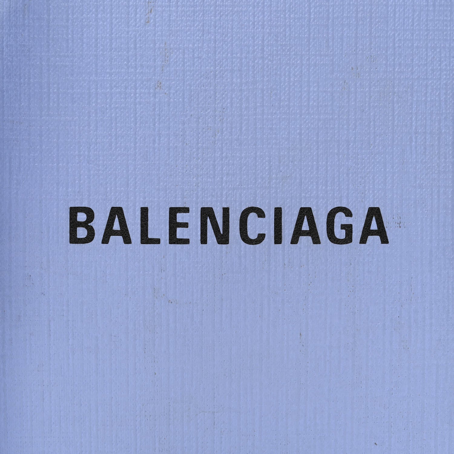 Balenciaga Squared Calfskin Logo Shopping Phone Holder Bag Light Purple 7 of 9