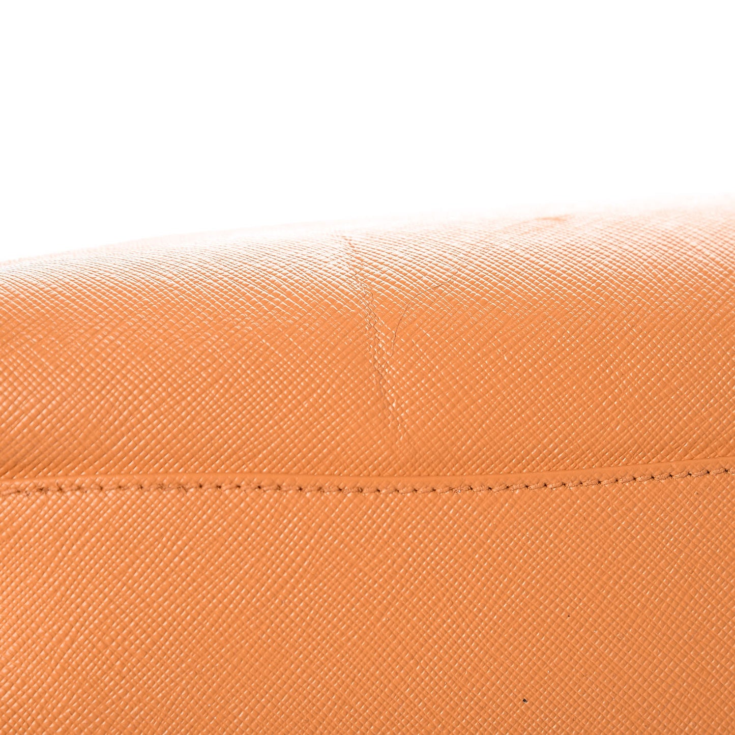 Saffiano Lux Bowler Ocra