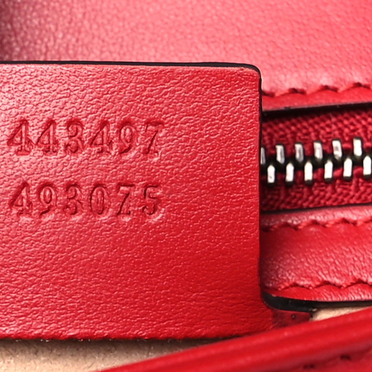 Gucci Calfskin Matelasse Small GG Marmont Shoulder Bag Hibiscus Red 7 of 10
