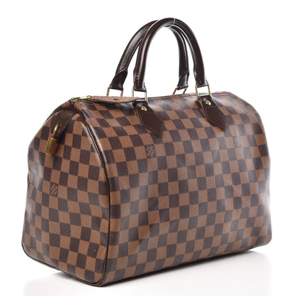 Louis Vuitton Damier Ebene Speedy 30 3 of 11