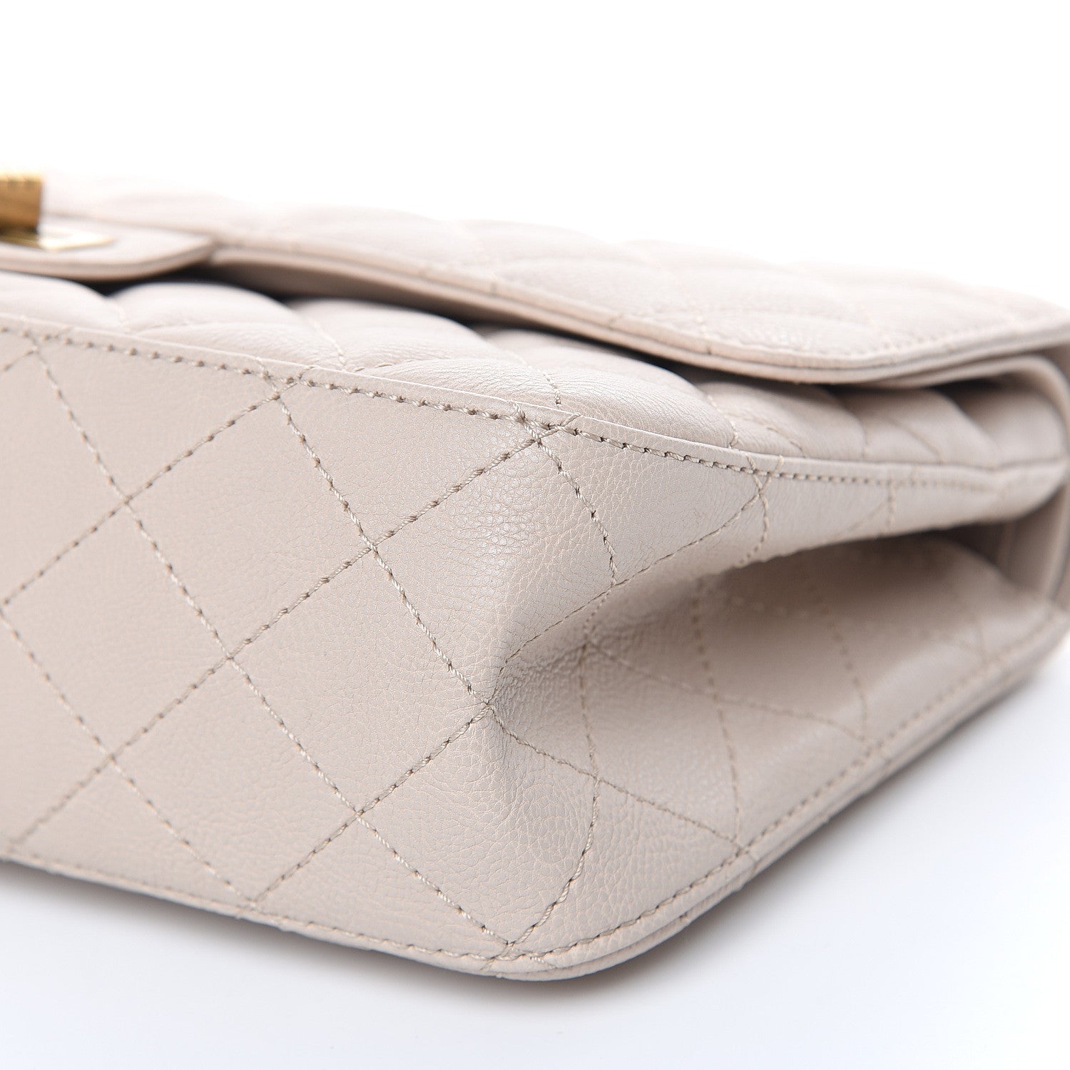 Chanel Calfskin Quilted 2.55 Reissue 226 Flap Beige 9 of 10