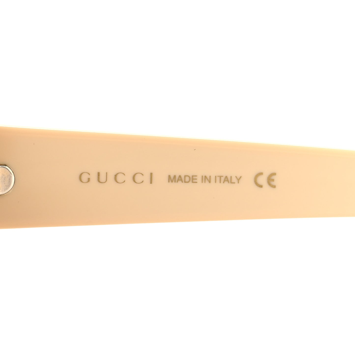 Acetate Square Sunglasses GG0772S White