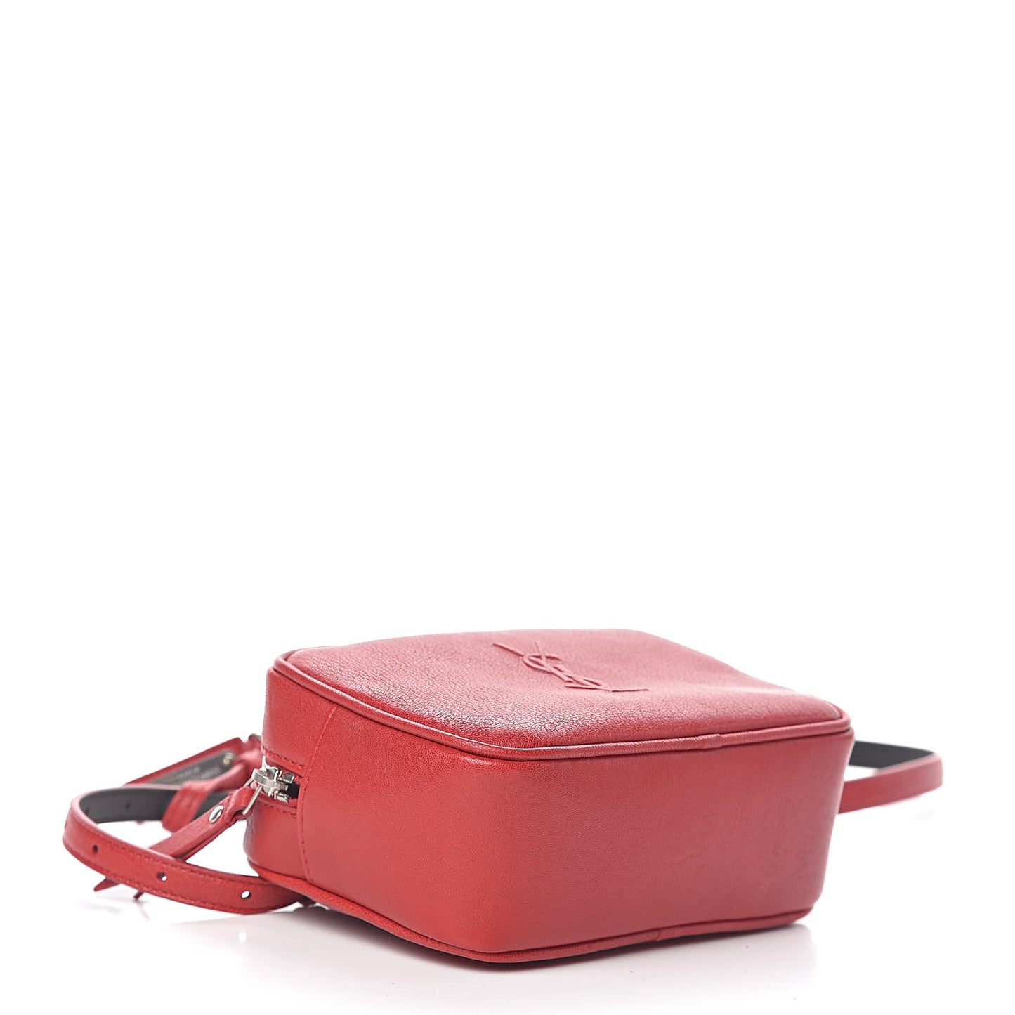 Lambskin Monogram Lou Belt Bag Red