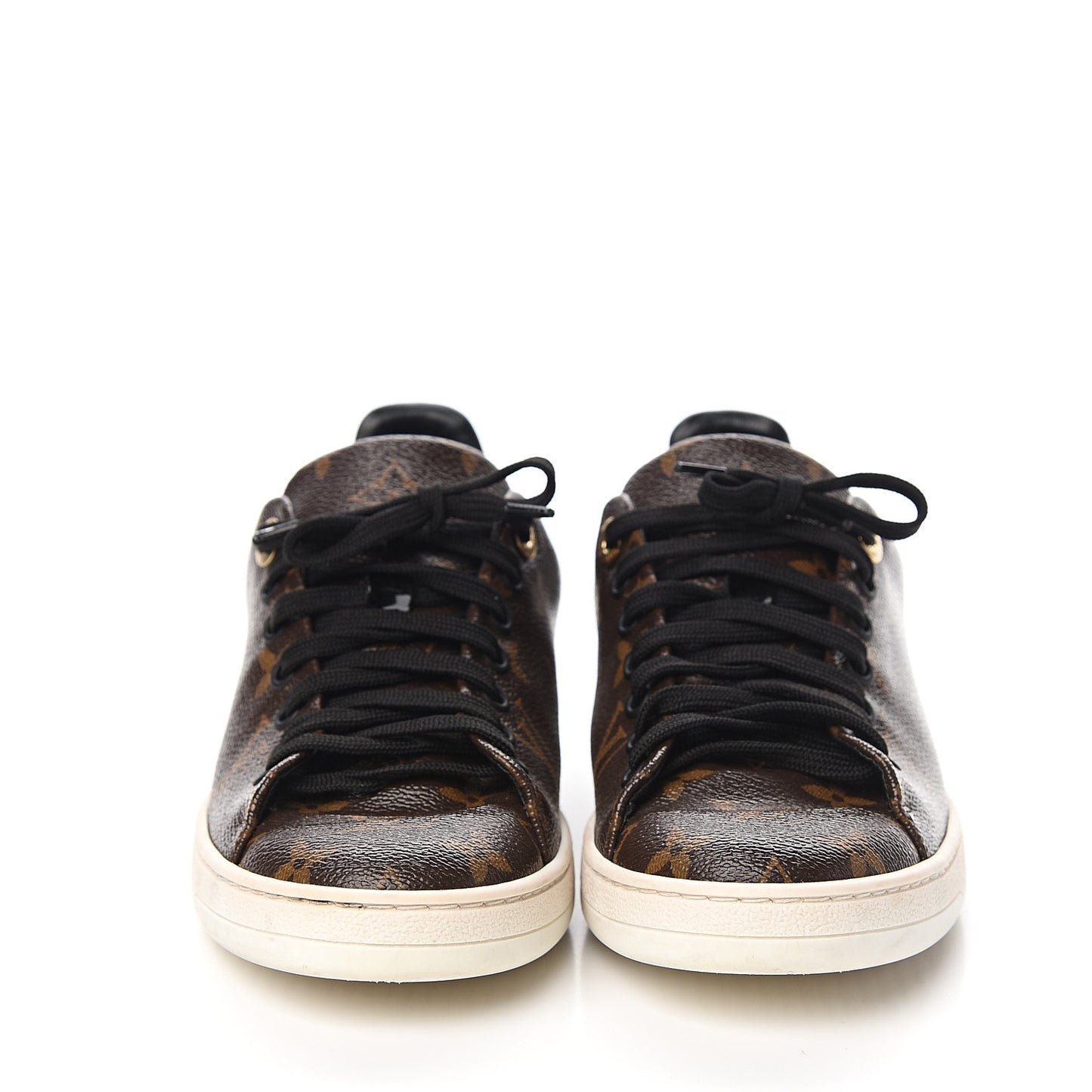 Patent Monogram Frontrow Sneakers 37