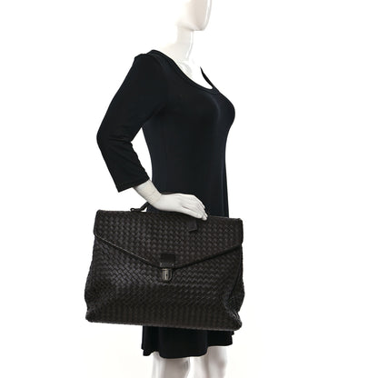 Bottega Veneta Intrecciato VN Briefcase Ebano 2 of 9