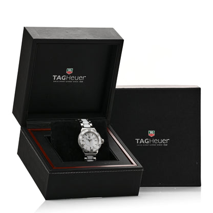 Tag Heuer Stainless Steel Ceramic Diamond 34mm Formula 1 Quartz Watch White WAH1213 5 of 5