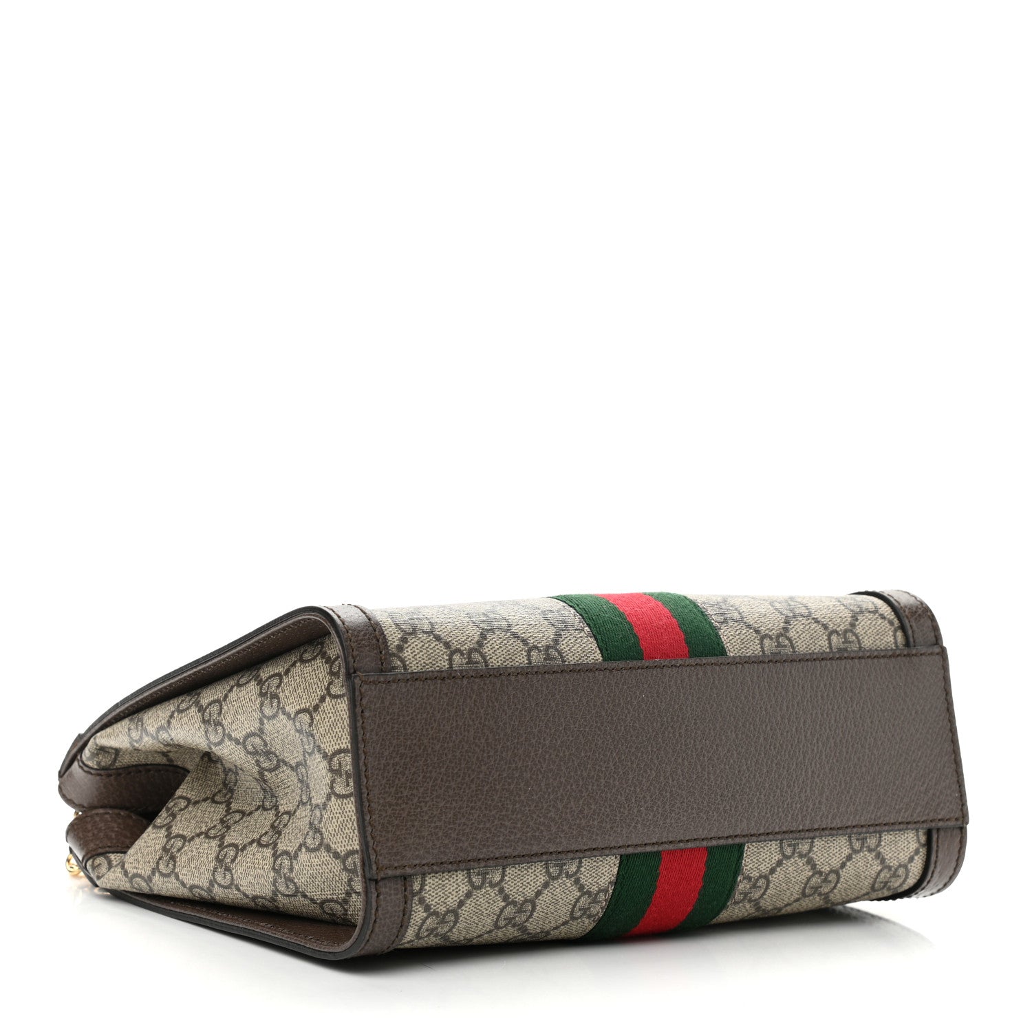 Gucci GG Supreme Monogram Small Ophidia Tote Bag Brown 4 of 10