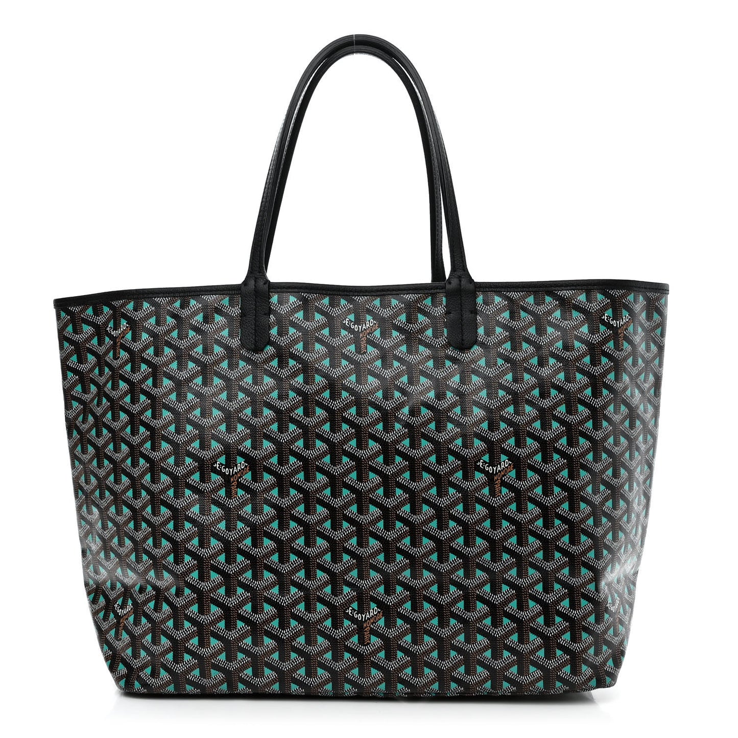 Goyardine Saint Louis Claire Voie PM Black Blue