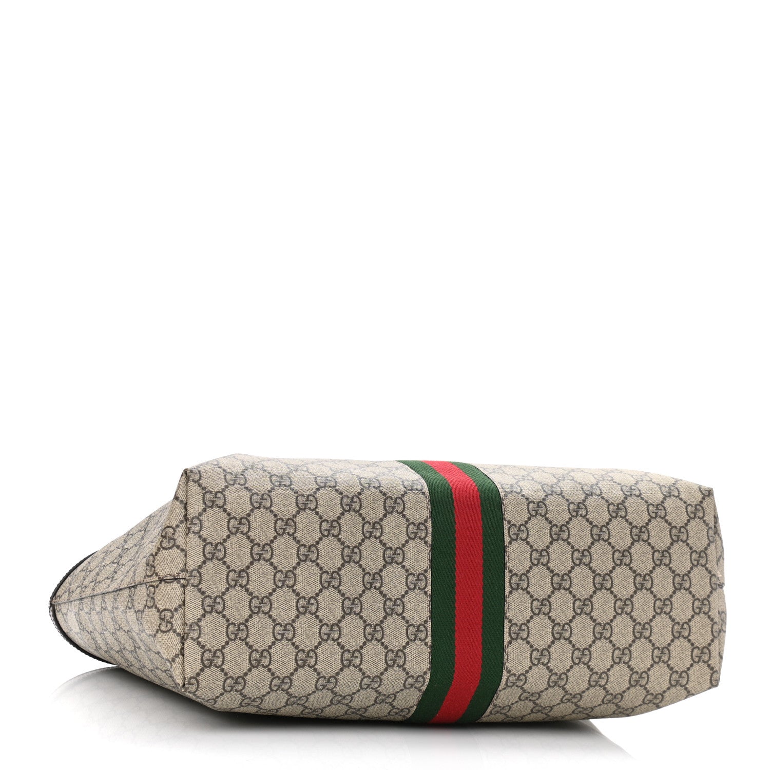 Gucci GG Supreme Monogram Medium Ophidia Shopping Tote Brown 4 of 10