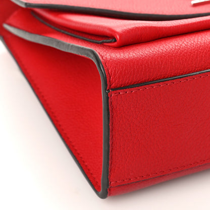 Louis Vuitton Soft Calfskin My Lockme Chain Bag BB Poppy 7 of 8