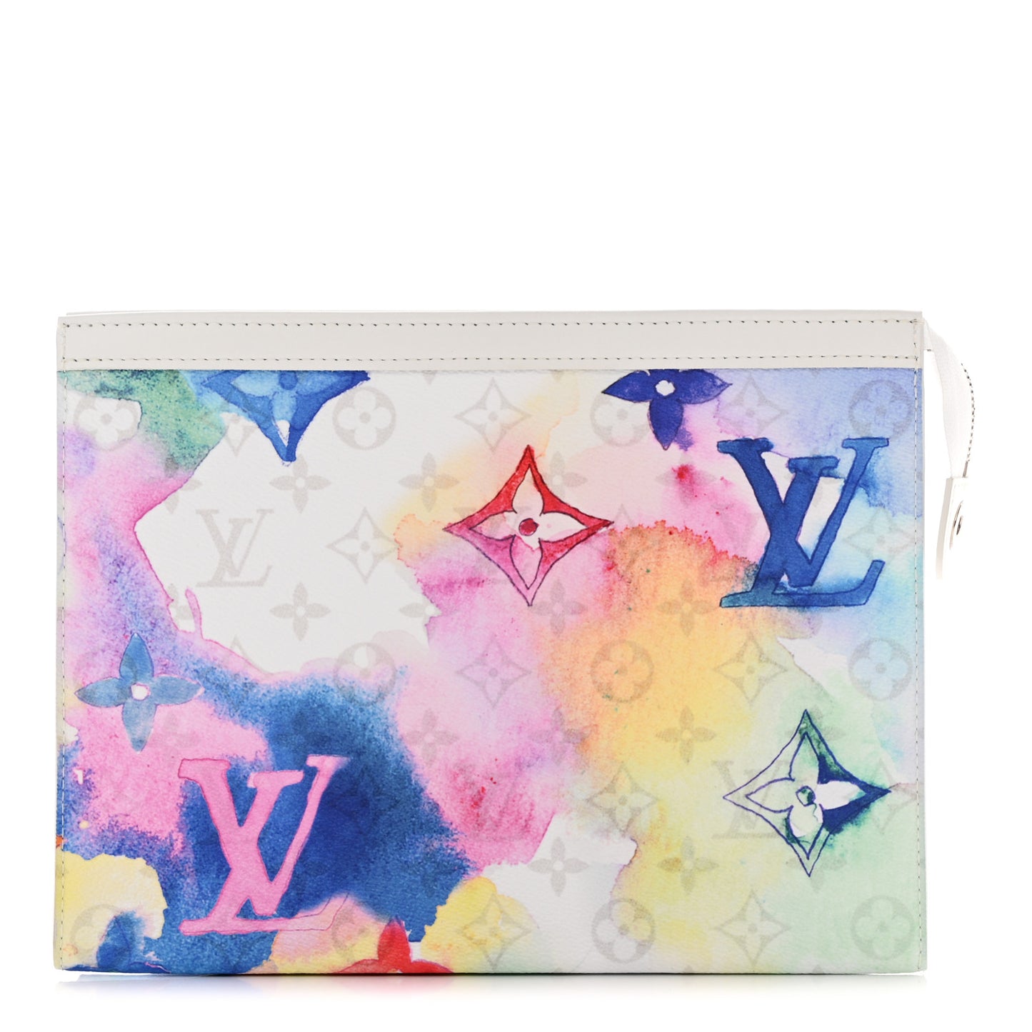 Monogram Watercolor Pochette Voyage MM Multicolor