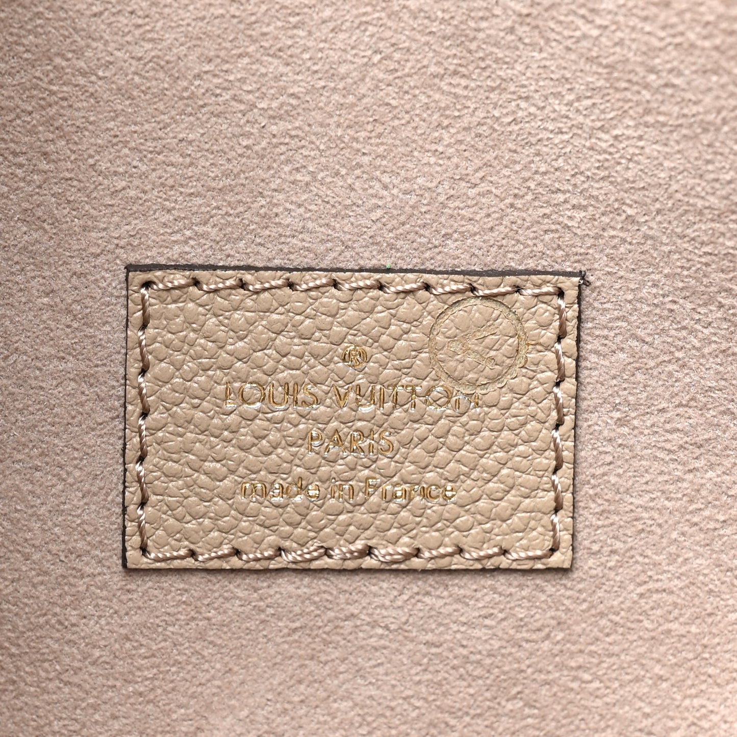 Empreinte Monogram Giant Loop Hobo Dove Gray Cream