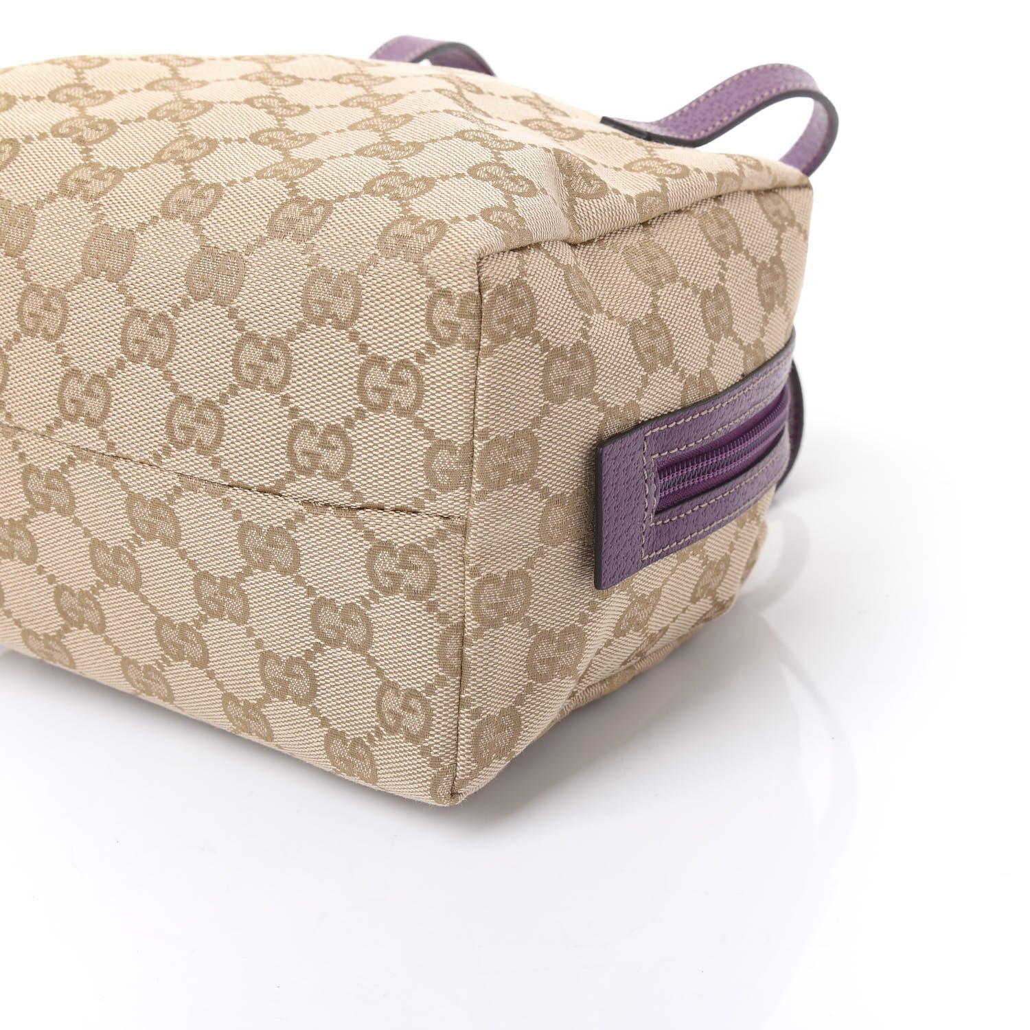 Gucci Monogram Large Balthus Cosmetic Pouch Purple 6 of 9