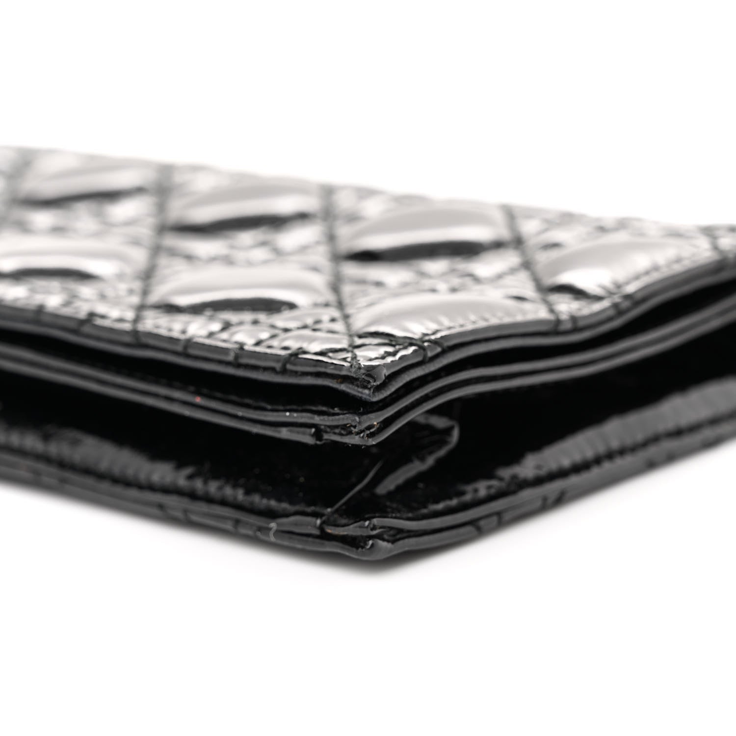 Christian Dior Patent Cannage Lady Dior Convertible Clutch Black 10 of 12