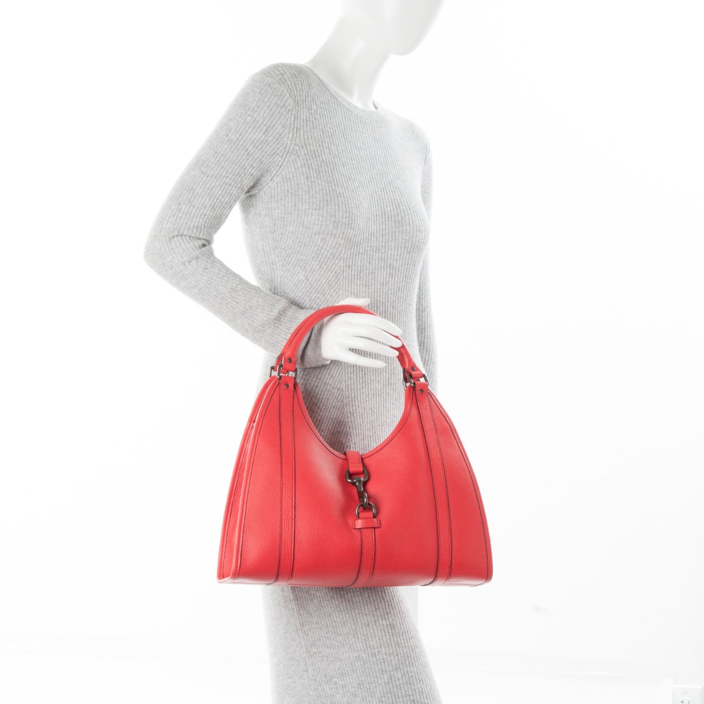 Calfskin Medium Joy Shoulder Bag Red