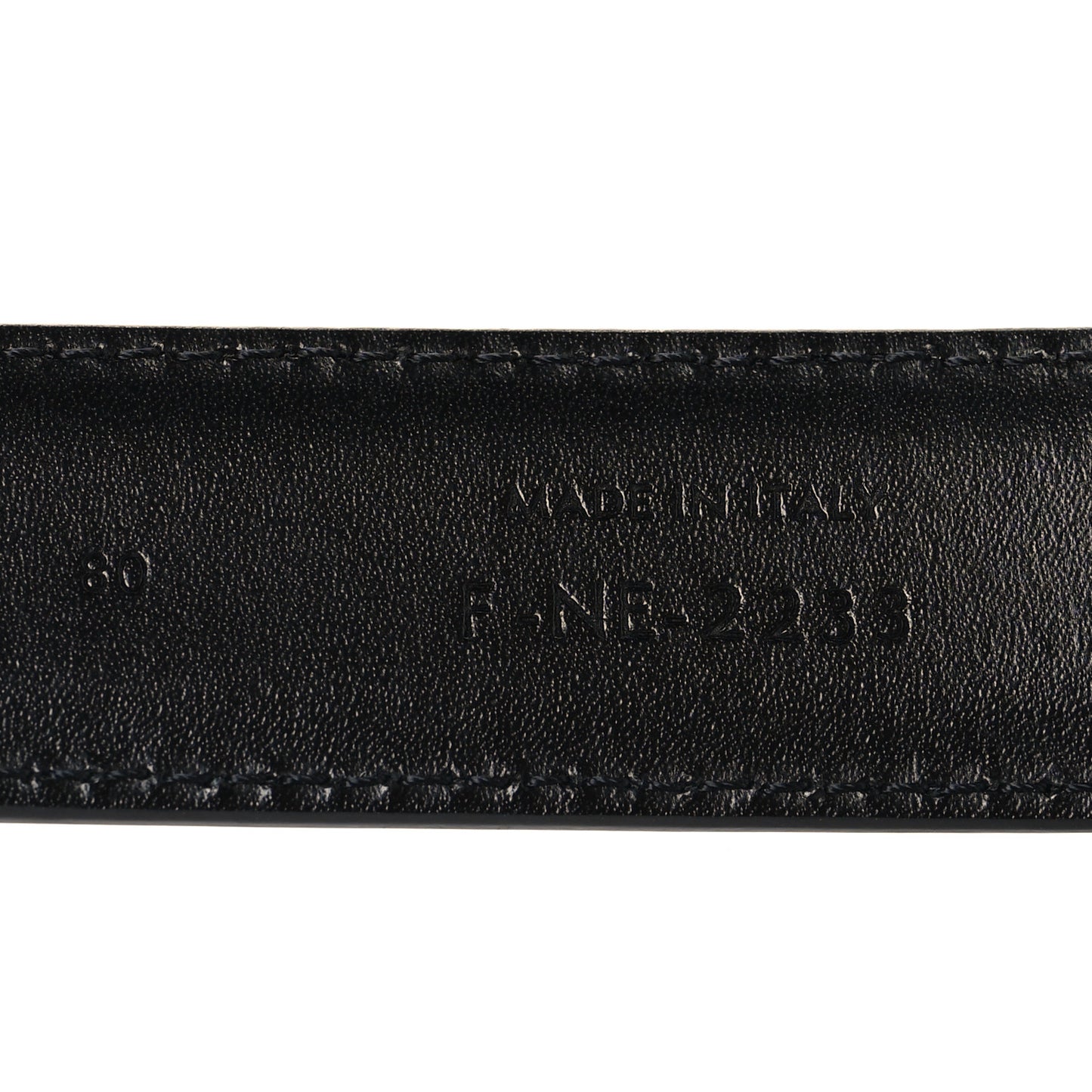 Box Calfskin Medium 25mm Triomphe Belt 80 32 Black