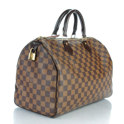 Louis Vuitton Damier Ebene Speedy 35 3 of 8