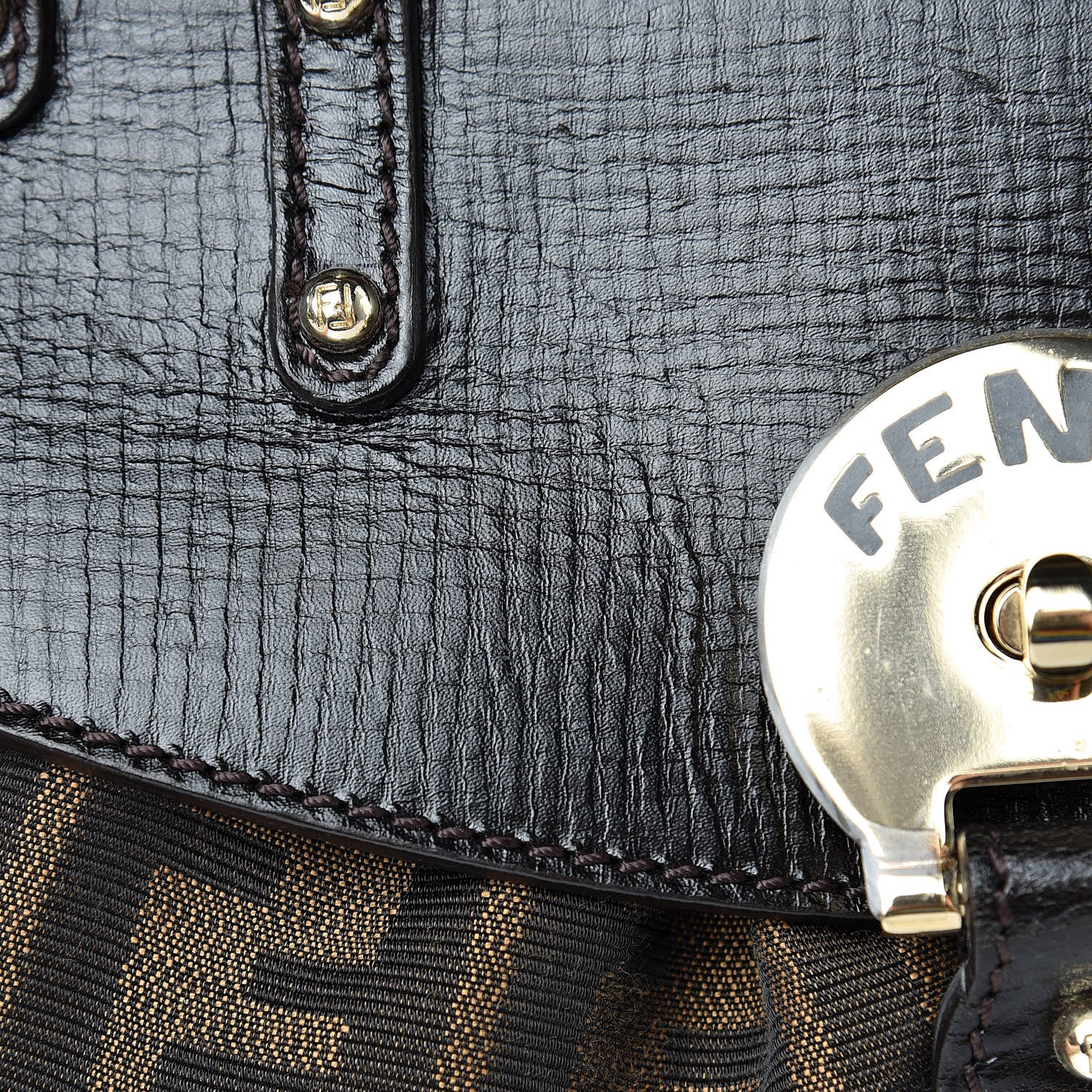 Fendi Zucca Small Magic Bag Tobacco 10 of 10