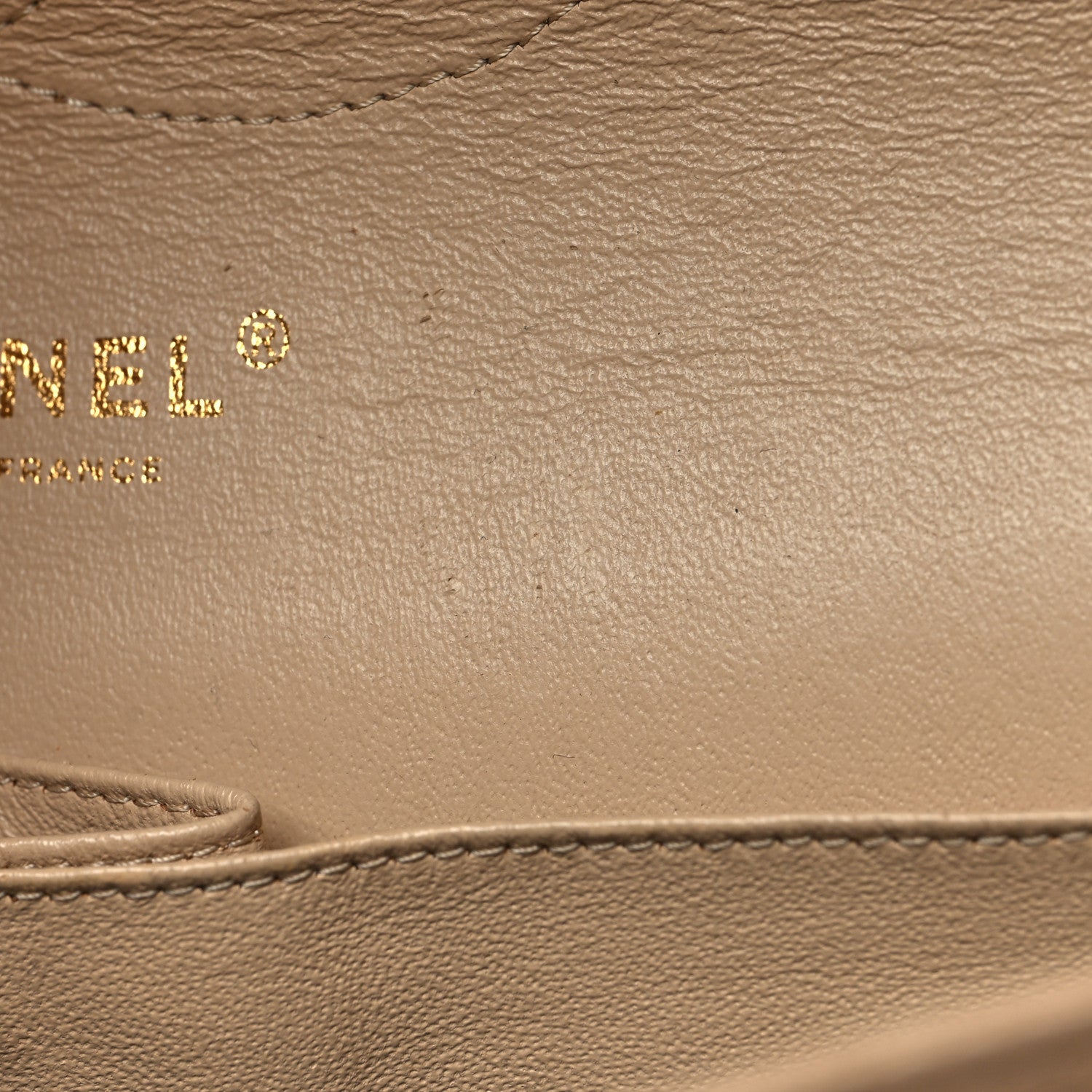 Chanel Caviar Quilted Jumbo Double Flap Beige 13 of 13