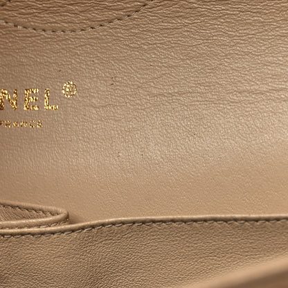 Chanel Caviar Quilted Jumbo Double Flap Beige 13 of 13