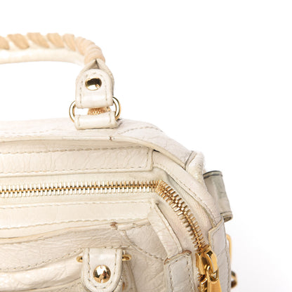Balenciaga Agneau Giant 12 Gold Hardware Mini City Ivory 12 of 14